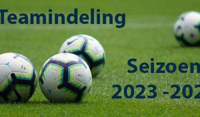 Teamindeling 2023-24