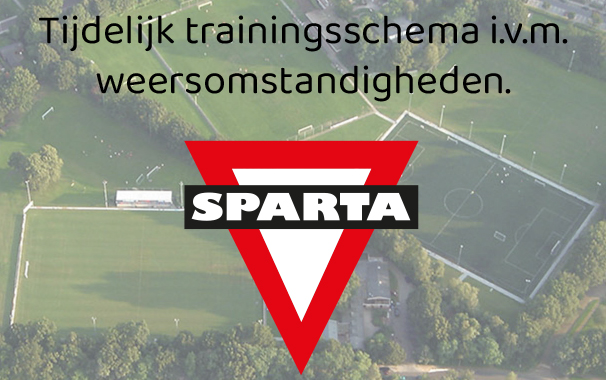 Tijdelijk trainigsschema