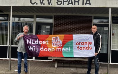 Geslaagde NL DOET-ACTIE bij Sparta