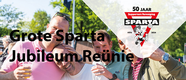 Grote Sparta Jubileum Reünie