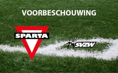 Sparta Enschede op jacht naar herstel tegen koploper SVZW