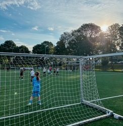 Mooie kansen, helaas geen goals, wel plezier.