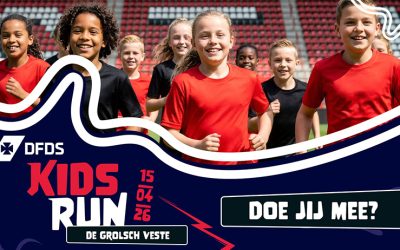 Grote Kidsrun bij de Grolsch Veste