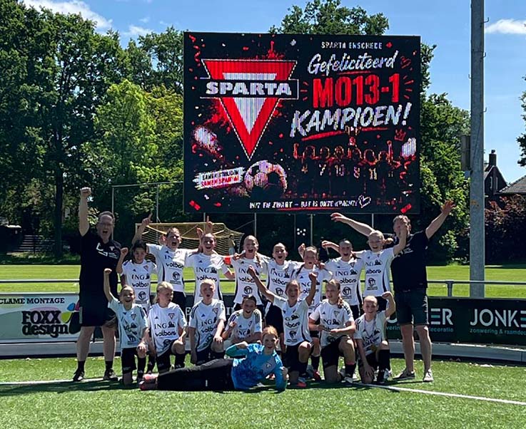 Sparta MO13-1 kampioen1