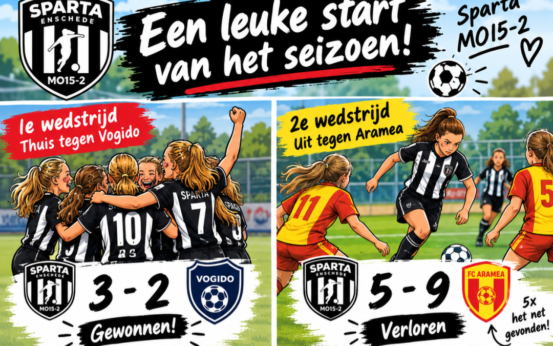 Leuke start van het seizoen ⚽️